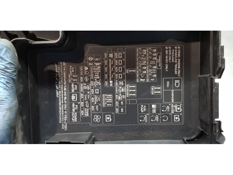 Recambio de caja reles / fusibles para kia ceed sportswagon tech referencia OEM IAM 91290J7100  