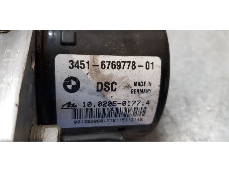 Recambio de abs para bmw serie 3 berlina (e90) 320i referencia OEM IAM 34516769778   Recambio de abs para bmw serie 3 berlina (e90) 320i referencia OEM IAM 34516769778