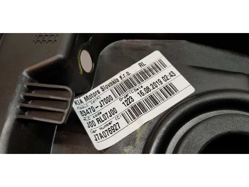 Recambio de elevalunas trasero izquierdo para kia ceed business referencia OEM IAM 83471J7000 2 PINES 