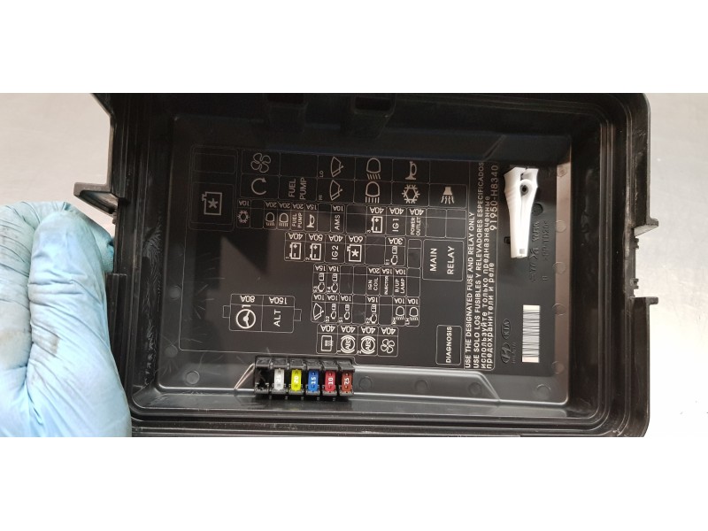 Recambio de caja reles / fusibles para kia rio (yb) business referencia OEM IAM 91285H8990 91950H8340 