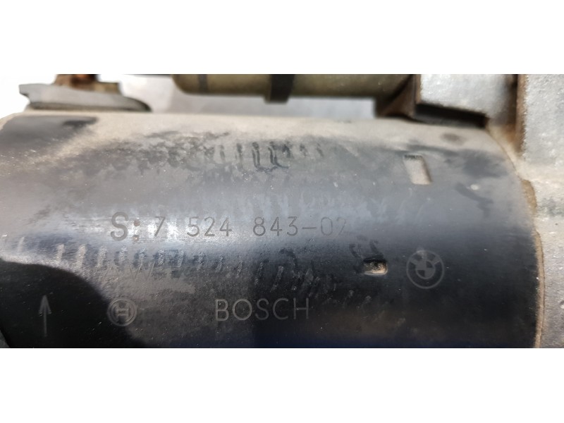 Recambio de motor arranque para bmw serie 3 berlina (e90) 320i referencia OEM IAM 752484302   Recambio de motor arranque para bmw serie 3 berlina (e90) 320i referencia OEM IAM 752484302