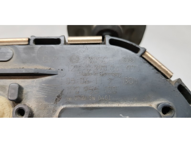 Recambio de motor limpia delantero para seat leon (1p1) stylance / style referencia OEM IAM 1P0955120   Recambio de motor limpia delantero para seat leon (1p1) stylance / style referencia OEM IAM 1P0955120