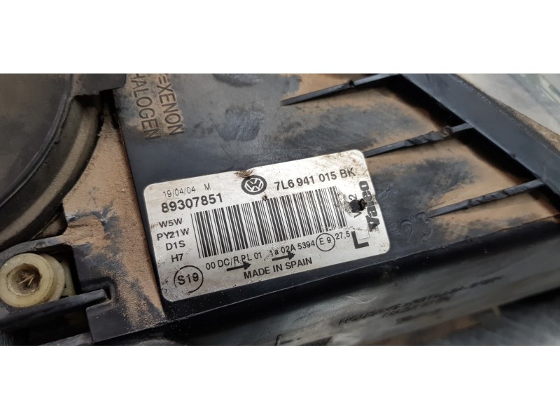 Recambio de faro izquierdo para volkswagen touareg (7la) tdi r5 referencia OEM IAM 7L6941017BG 7L6941015BK  Recambio de faro izquierdo para volkswagen touareg (7la) tdi r5 referencia OEM IAM 7L6941017BG 7L6941015BK