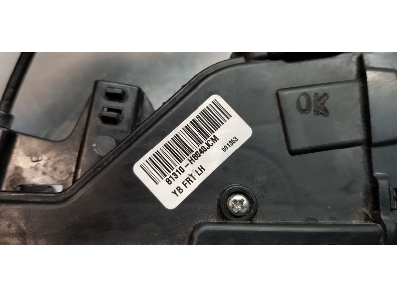 Recambio de cerradura puerta delantera izquierda para kia rio (yb) business referencia OEM IAM 81310H8040  