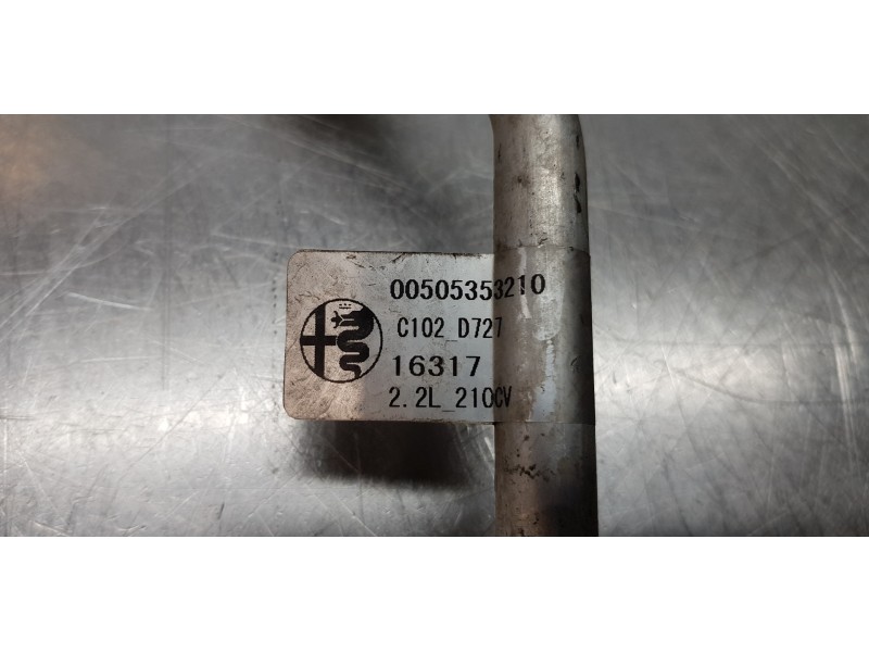 Recambio de tubos aire acondicionado para alfa romeo stelvio (630) basis q4 referencia OEM IAM 50535321 00505353210 