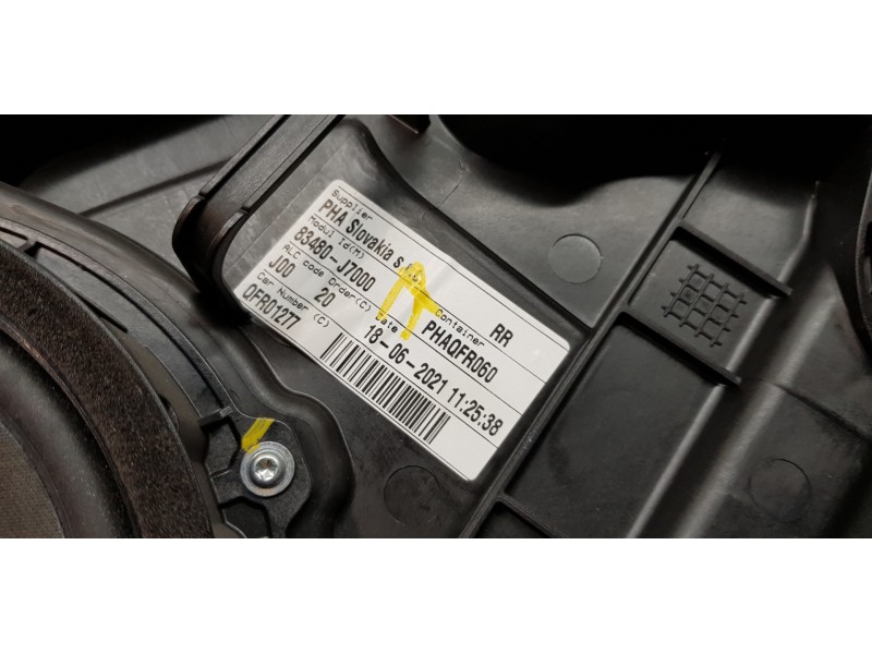 Recambio de elevalunas trasero derecho para kia ceed sportswagon tech referencia OEM IAM 83481J7000 83480J7000 83460J7000