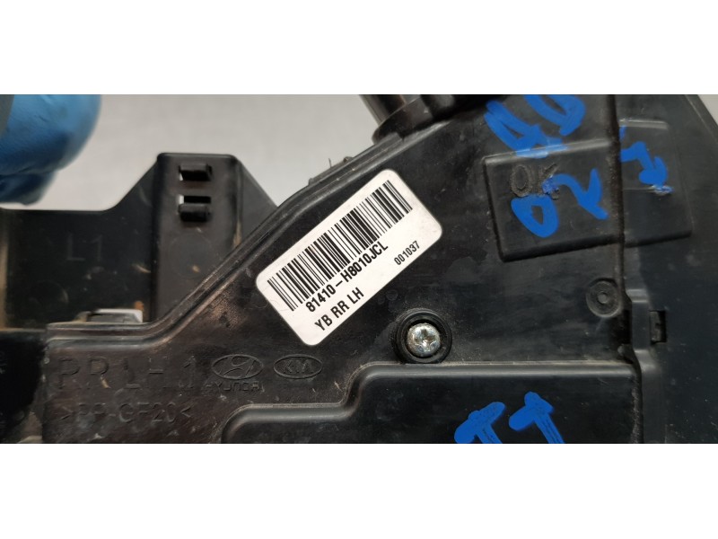 Recambio de cerradura puerta trasera izquierda para kia rio (yb) business referencia OEM IAM 81410H8010  