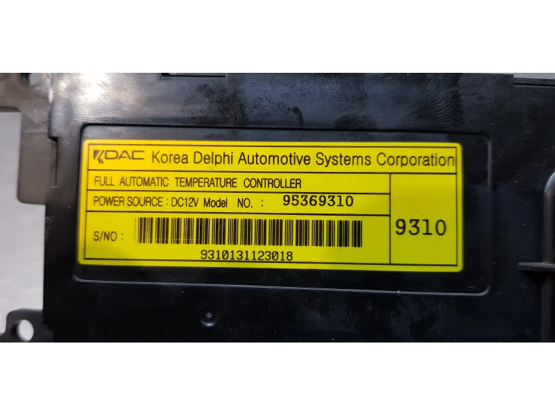 Recambio de mando calefaccion / aire acondicionado para chevrolet captiva 2.2 vcdi lt 2wd referencia OEM IAM 95369310   Recambio de mando calefaccion / aire acondicionado para chevrolet captiva 2.2 vcdi lt 2wd referencia OEM IAM 95369310
