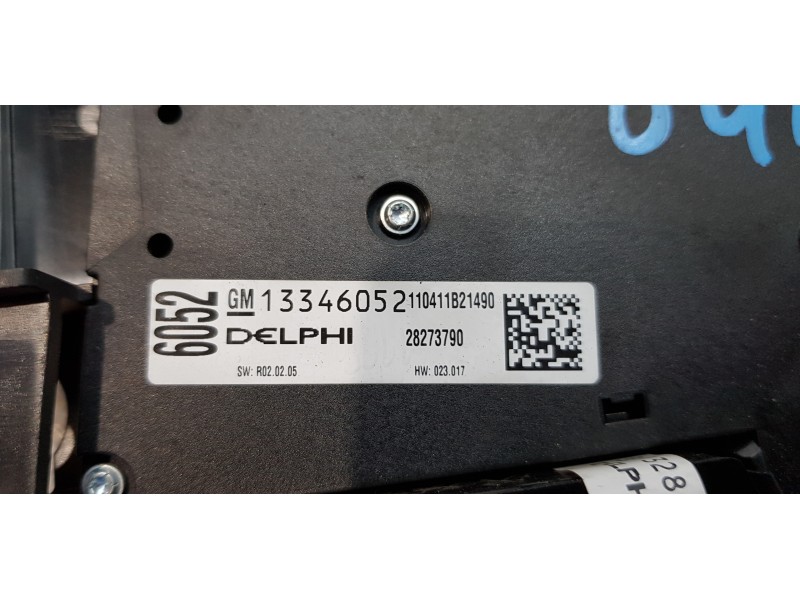 Recambio de sistema audio / radio cd para opel astra j lim. cosmo referencia OEM IAM 13346052  