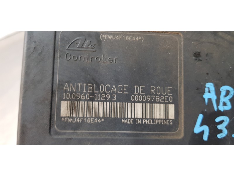 Recambio de abs para peugeot 206 berlina gti referencia OEM IAM 9649026980  