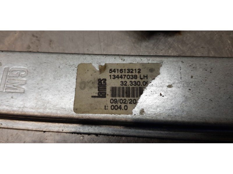 Recambio de elevalunas delantero izquierdo para opel corsa e edition ecoflex referencia OEM IAM 13447038   Recambio de elevalunas delantero izquierdo para opel corsa e edition ecoflex referencia OEM IAM 13447038