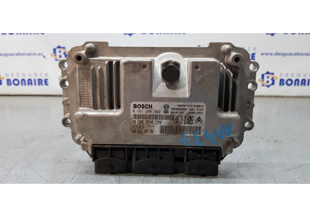 Recambio de centralita motor uce para citroen c3 1.6 16v sx plus referencia OEM IAM 9662126580  