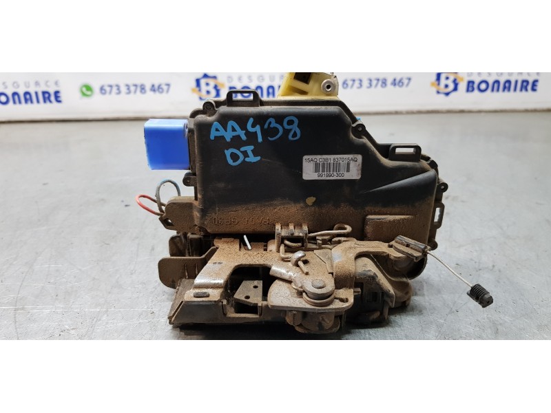 Recambio de cerradura puerta delantera izquierda para volkswagen polo (9n3) match referencia OEM IAM 3B1837015AQ   Recambio de cerradura puerta delantera izquierda para volkswagen polo (9n3) match referencia OEM IAM 3B1837015AQ