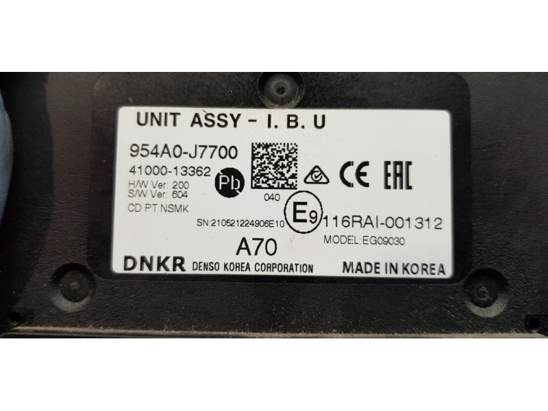 Recambio de modulo confort para kia ceed sportswagon tech referencia OEM IAM 954A0J7700  