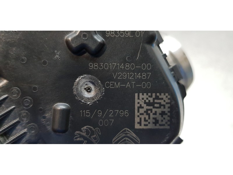 Recambio de caja mariposa para peugeot 208 (p2) active referencia OEM IAM 9830171480  