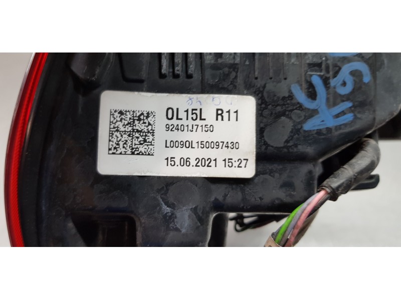 Recambio de piloto trasero izquierdo para kia ceed sportswagon tech referencia OEM IAM 92401J7150  