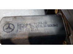 Recambio de elevalunas trasero izquierdo para mercedes clase e (w211) berlina e 320 cdi (211.026) referencia OEM IAM A2118202342 2