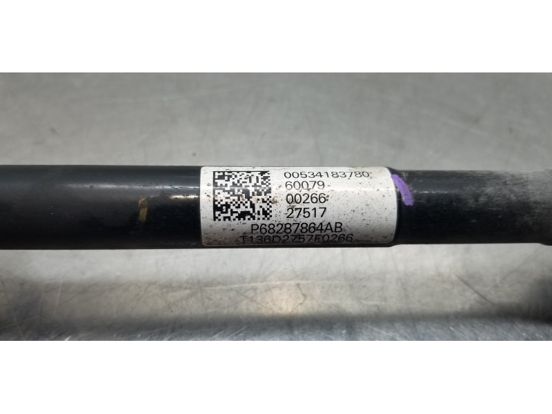 Recambio de transmision trasera derecha para jeep compass ii longitude 4x4 referencia OEM IAM P68287864AB  