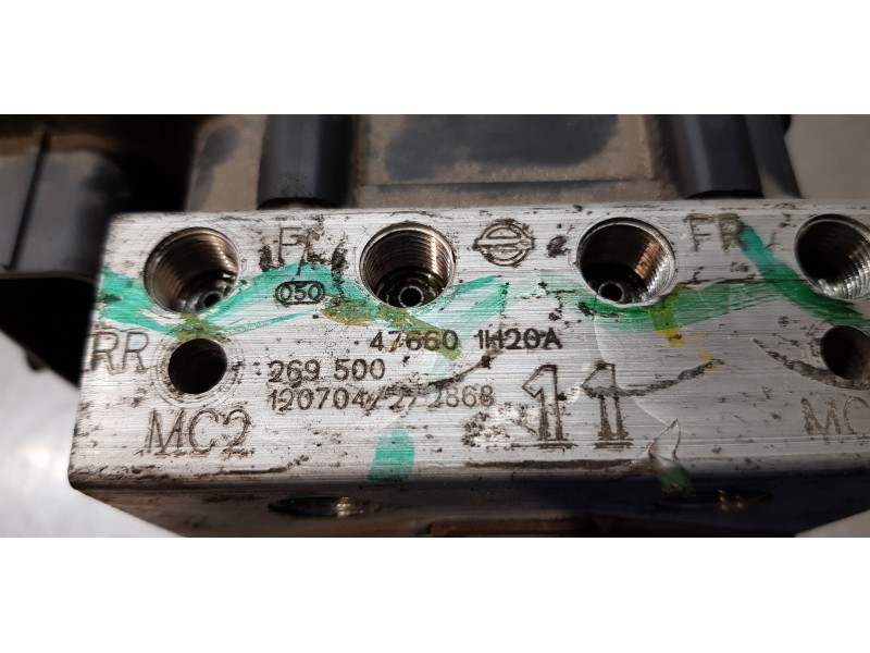 Recambio de abs para nissan micra (k13) visia first referencia OEM IAM 476601H20A  