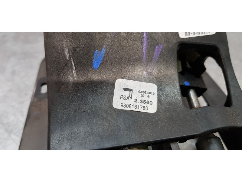 Recambio de varillaje cambio para peugeot 208 (p2) active referencia OEM IAM 9808161780  