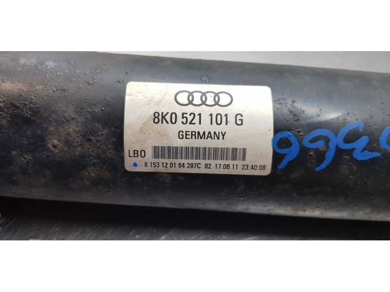 Recambio de transmision central para audi a4 avant (b8) quattro referencia OEM IAM 8K0521101G  