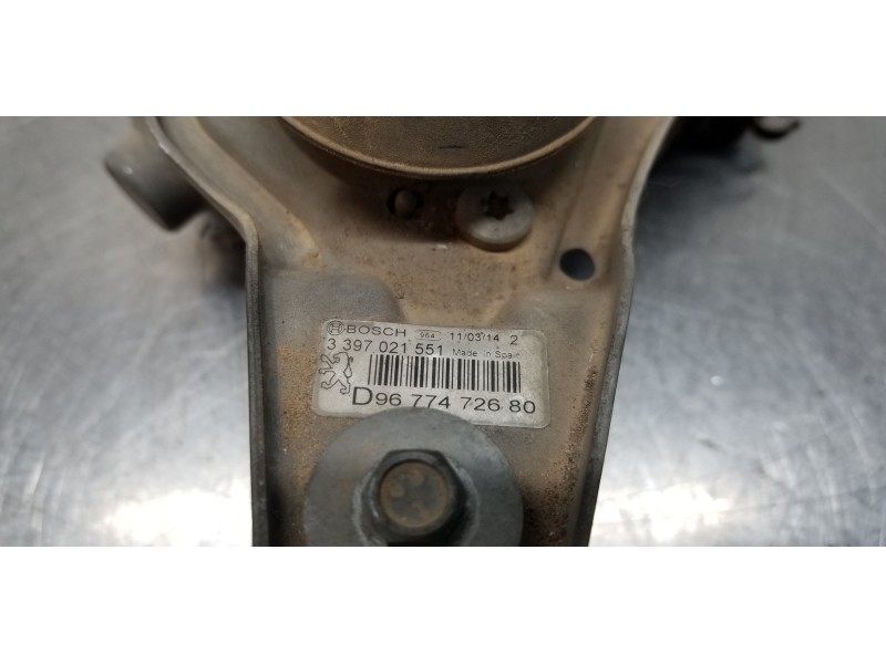 Recambio de motor limpia delantero para peugeot 508 active referencia OEM IAM 9677472680 1397220613  Recambio de motor limpia delantero para peugeot 508 active referencia OEM IAM 9677472680 1397220613