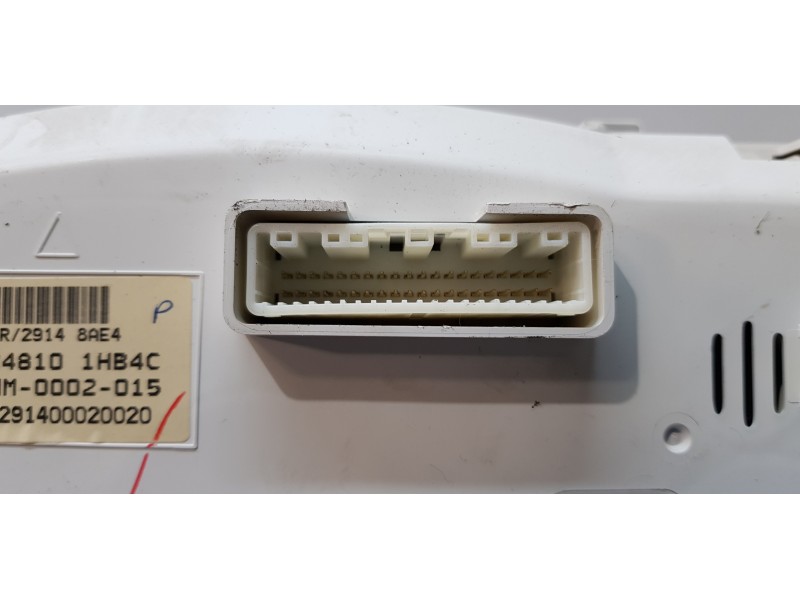 Recambio de cuadro instrumentos para nissan micra (k13) visia first referencia OEM IAM 248101HB4C  
