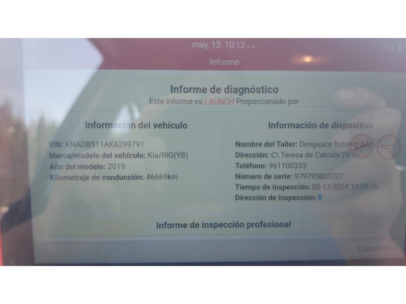 Recambio de soporte motor izquierdo para kia rio (yb) business referencia OEM IAM 21830H8250  