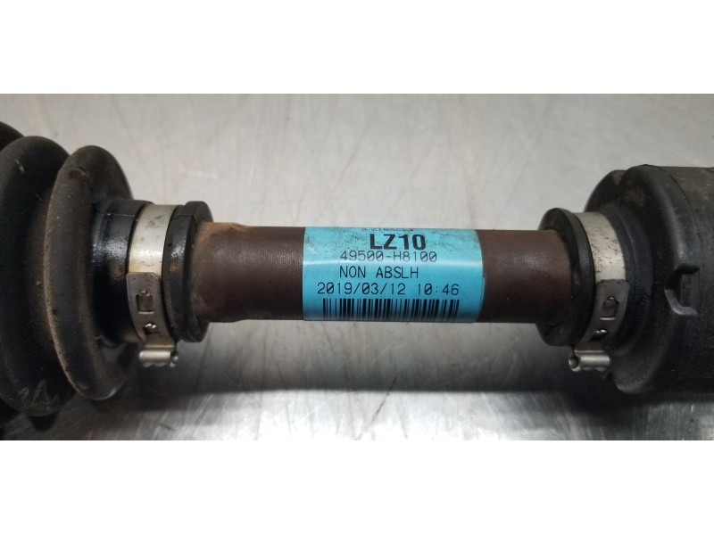 Recambio de transmision delantera izquierda para kia rio (yb) business referencia OEM IAM 49500H8100  