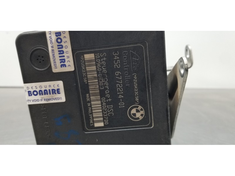 Recambio de abs para bmw serie 3 berlina (e90) 318i referencia OEM IAM 34516772213 10020602504  Recambio de abs para bmw serie 3 berlina (e90) 318i referencia OEM IAM 34516772213 10020602504