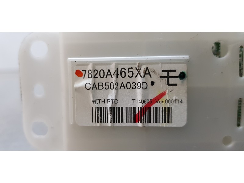 Recambio de mando climatizador para mitsubishi outlander (gf0) motion 4wd referencia OEM IAM 7820A465XA  