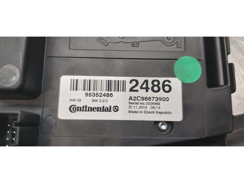 Recambio de mando multifuncion para opel mokka selective referencia OEM IAM 95352486 A2C96673900  Recambio de mando multifuncion para opel mokka selective referencia OEM IAM 95352486 A2C96673900
