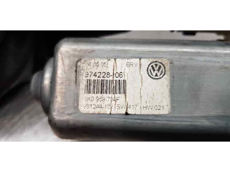 Recambio de motor elevalunas trasero derecho para volkswagen passat berlina (3c2) advance referencia OEM IAM 1K0959704F  