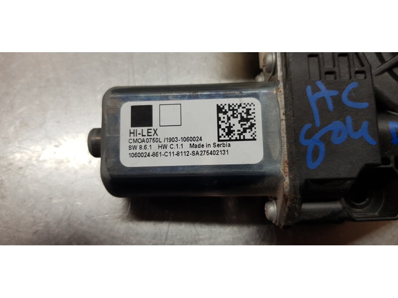 Recambio de motor elevalunas delantero izquierdo para bmw serie 1 lim. (f40) 116d referencia OEM IAM 61355A02D61  