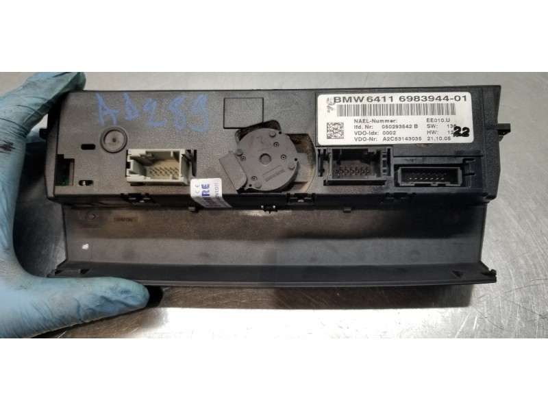 Recambio de mando climatizador para bmw serie 3 berlina (e90) 318i referencia OEM IAM 64116983944  