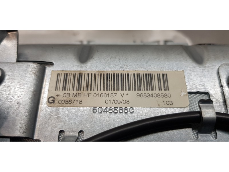 Recambio de airbag delantero derecho para peugeot 207 sport referencia OEM IAM 9683408580   Recambio de airbag delantero derecho para peugeot 207 sport referencia OEM IAM 9683408580