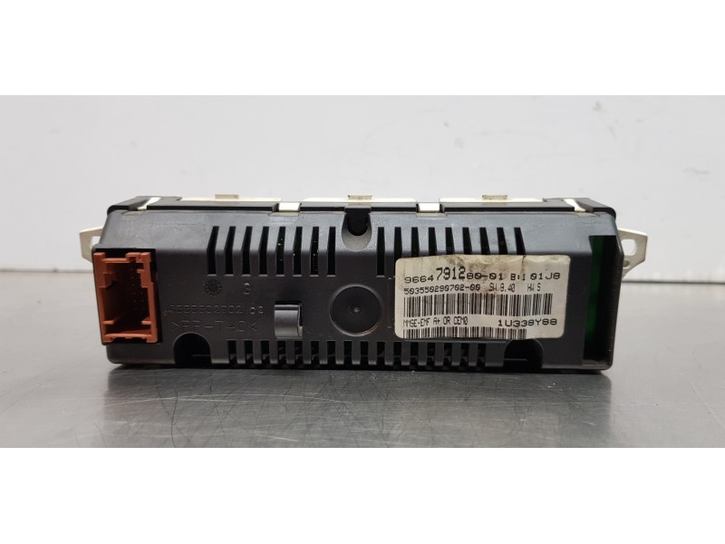 Recambio de pantalla multifuncion para peugeot 207 sport referencia OEM IAM 9664791280   Recambio de pantalla multifuncion para peugeot 207 sport referencia OEM IAM 9664791280