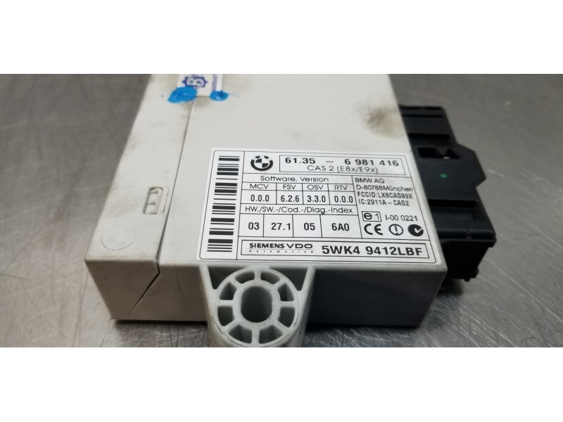 Recambio de modulo electronico para bmw serie 3 berlina (e90) 318i referencia OEM IAM 61356981416 61359395657  Recambio de modulo electronico para bmw serie 3 berlina (e90) 318i referencia OEM IAM 61356981416 61359395657