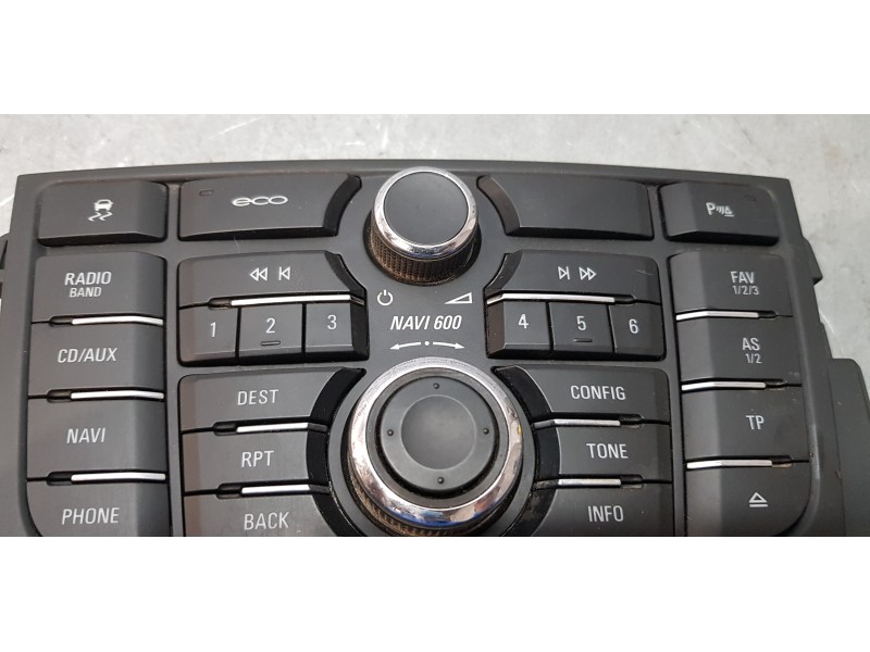 Recambio de sistema audio / radio cd para opel astra j gtc sport referencia OEM IAM 13337222   Recambio de sistema audio / radio cd para opel astra j gtc sport referencia OEM IAM 13337222