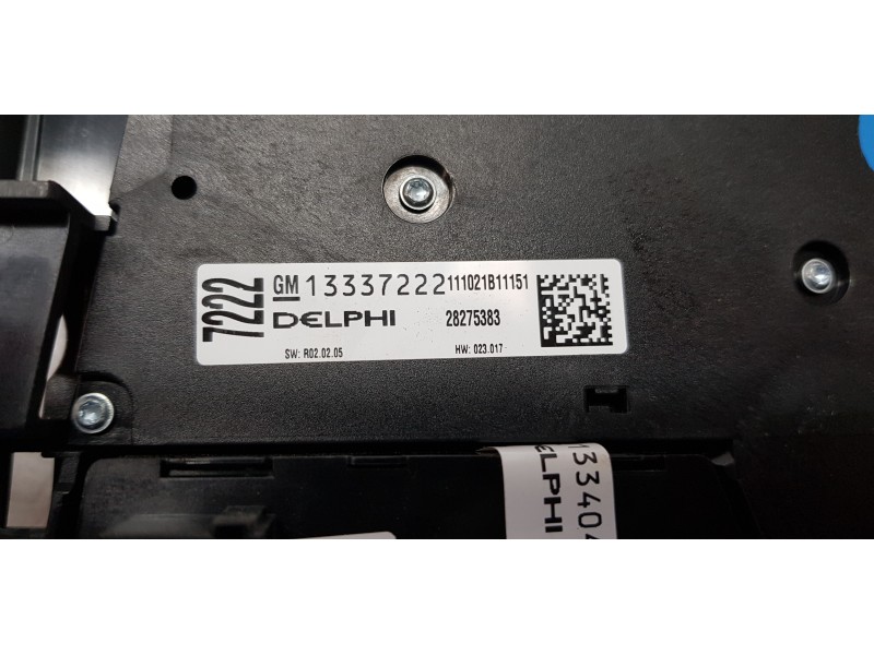 Recambio de sistema audio / radio cd para opel astra j gtc sport referencia OEM IAM 13337222   Recambio de sistema audio / radio cd para opel astra j gtc sport referencia OEM IAM 13337222