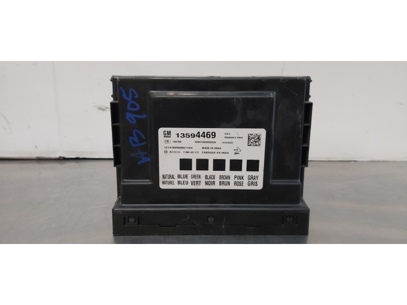 Recambio de modulo confort para opel mokka edition ecoflex referencia OEM IAM 13594469   Recambio de modulo confort para opel mokka edition ecoflex referencia OEM IAM 13594469