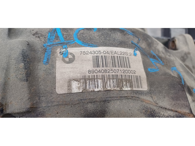 Recambio de diferencial trasero para bmw serie 1 berlina (e81/e87) 120d referencia OEM IAM 33107566198 7524305  Recambio de diferencial trasero para bmw serie 1 berlina (e81/e87) 120d referencia OEM IAM 33107566198 7524305