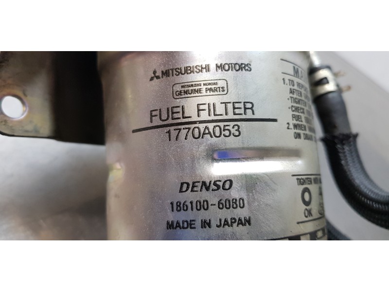 Recambio de soporte filtro gasoil para mitsubishi outlander (gf0) motion 4wd referencia OEM IAM 1770A053  