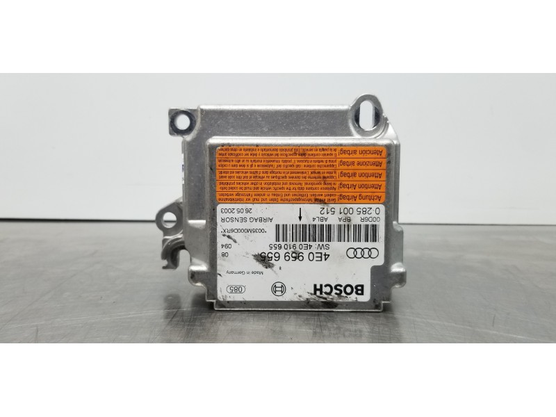 Recambio de centralita airbag para audi a8 (4e2) 4.2 quattro referencia OEM IAM 4E0959655 4E0910655 0285001512