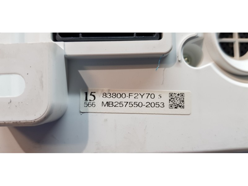 Recambio de cuadro instrumentos para toyota corolla (e21) hybrid active referencia OEM IAM 83800F2Y70  