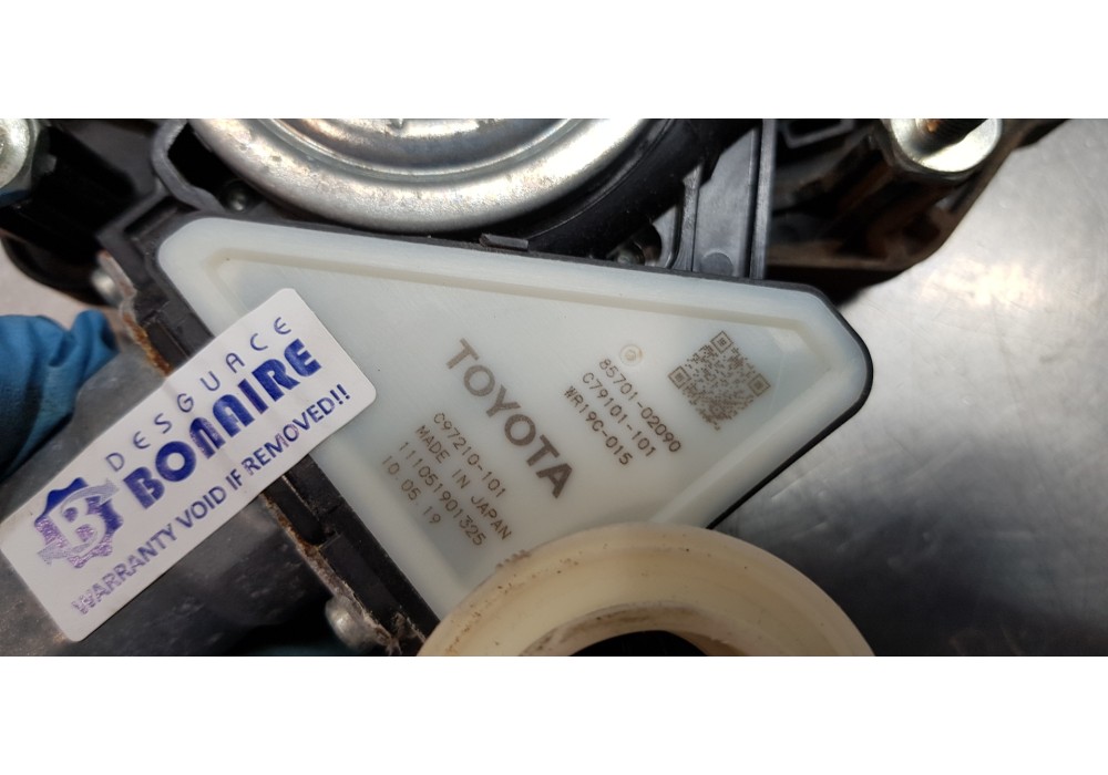 Recambio de elevalunas delantero derecho para toyota corolla (e21) hybrid active referencia OEM IAM 6981002721 8570102090 