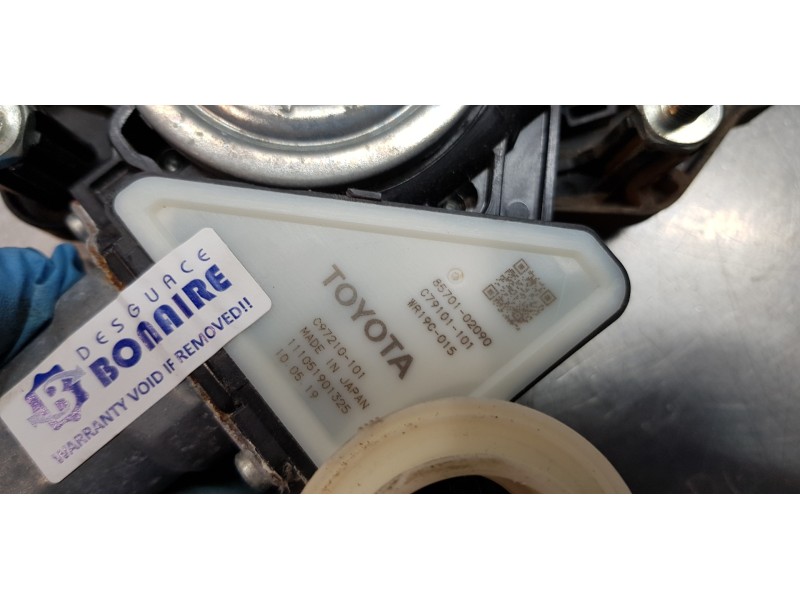 Recambio de elevalunas delantero derecho para toyota corolla (e21) hybrid active referencia OEM IAM 6981002721 8570102090 