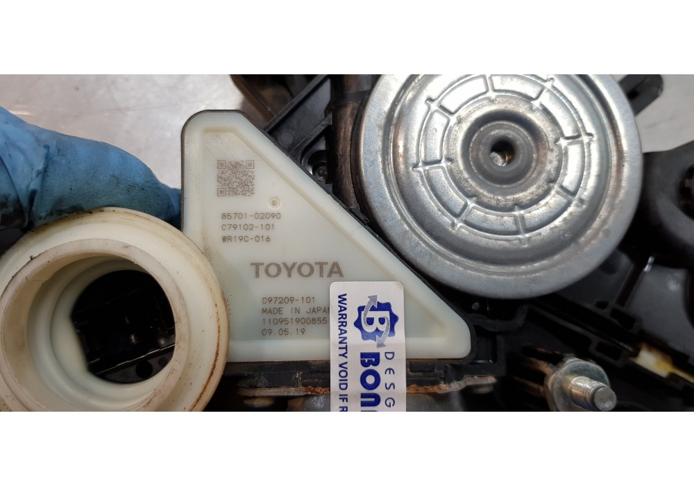 Recambio de elevalunas delantero izquierdo para toyota corolla (e21) hybrid active referencia OEM IAM 6982002741 8570102090 