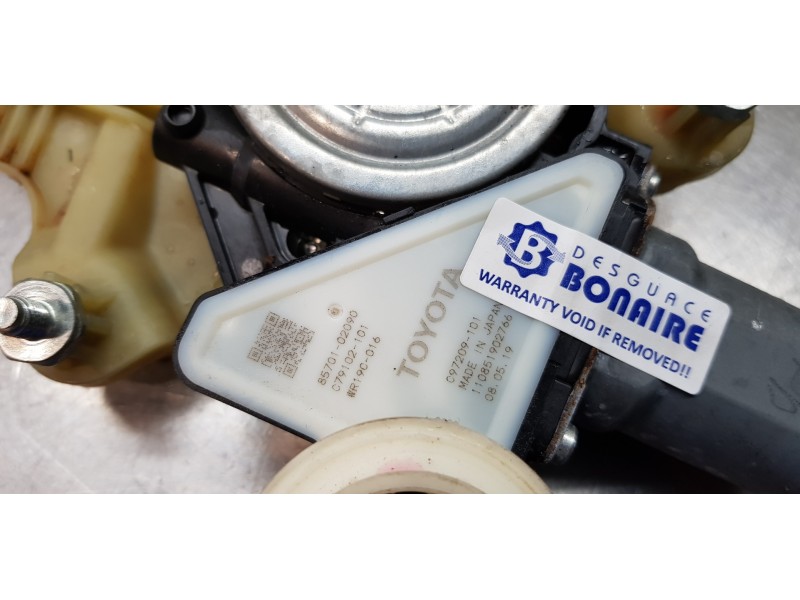 Recambio de elevalunas trasero izquierdo para toyota corolla (e21) hybrid active referencia OEM IAM 6984002681  