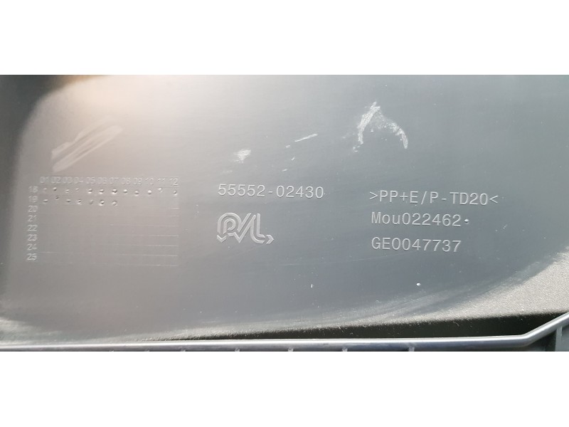 Recambio de guantera para toyota corolla (e21) hybrid active referencia OEM IAM 5555002520C0 5555002520 5543302520